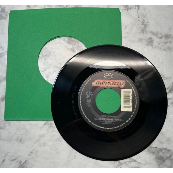 Def Leppard Stand Up / From the Inside Acoustic Hippies From Hell 45 Rock - Picture 4 of 4